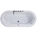 Cupc Oval freistehende Badewanne mit Wasserhahn Mischer